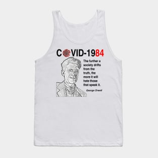 George Orwell. Covid-1984 Tank Top